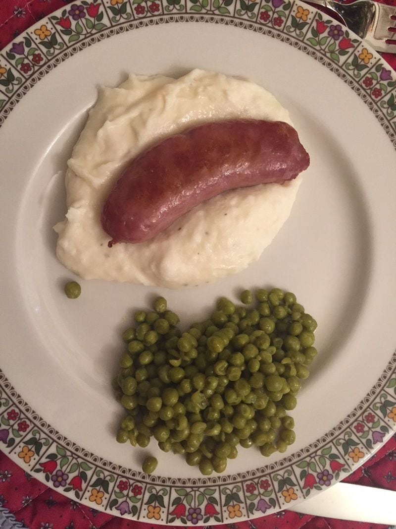 Bangers and mash (sausages and mashed potatoes) is one of quite a few British dishes that sport unusual names. (OLIVIA KING / SPECIAL)