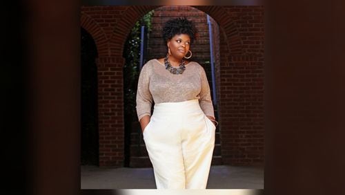 Lawrenceville fashion designer Jasmine Elder created the dress seen on Breonna Taylor on the cover of Vanity Fair. PHOTO BY KAYE MCCOY