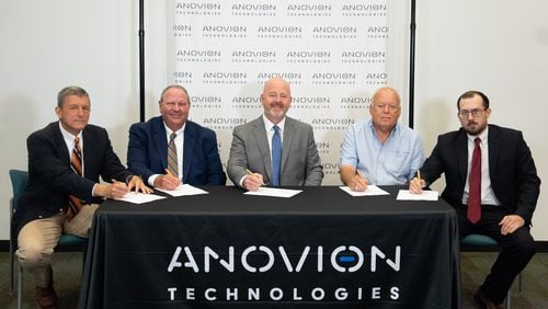 Anovion Technologies announced Monday it will build an $800 million facility in Bainbridge.