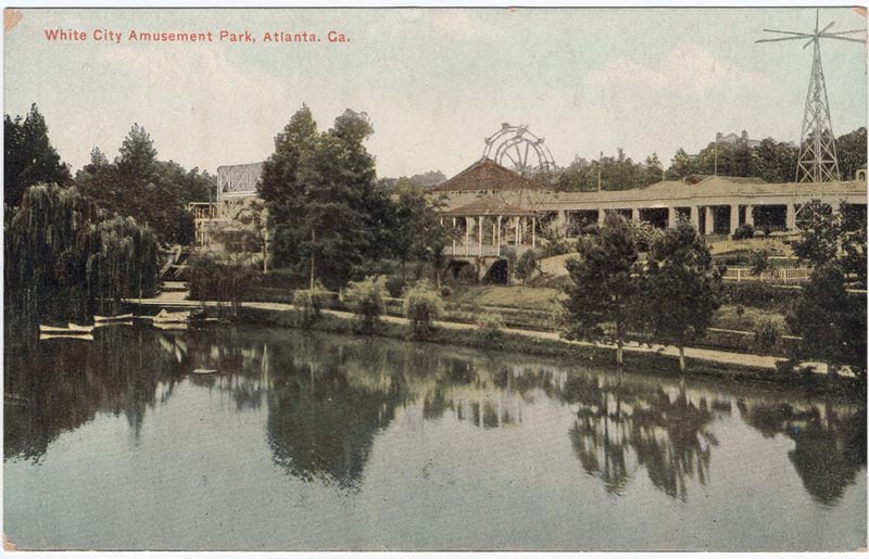 The White City Amusement Park sat where Parkside Elementary School is today. (AJC file)