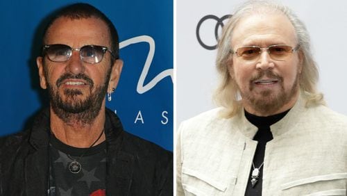 Musicians Ringo Starr (L) and Barry Gibb are being honored with knighthood by Queen Elizabeth II.