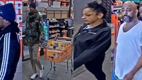 These five people are accused of burglarizing Home Depots across six metro Atlanta counties over the past few months.