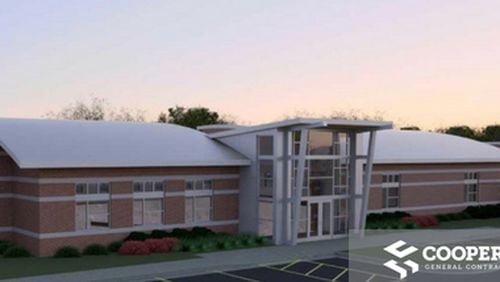 Construction begins soon on the Bay Creek Police Precinct and Alternate 911 Center in Loganville. Courtesy Cooper & Co. General Contractors, Inc.