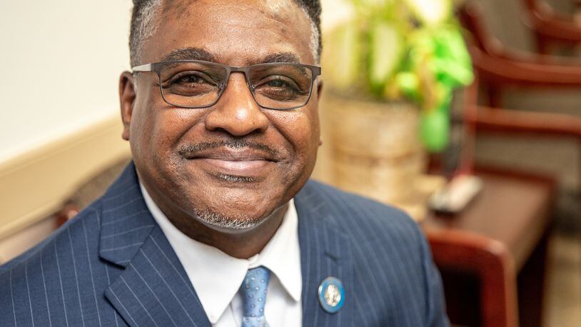 Interim Clayton County Schools Superintendent Anthony W. Smith says safety will be emphasized at upcoming graduation ceremonies. (Jenni Girtman for The Atlanta Journal-Constitution)