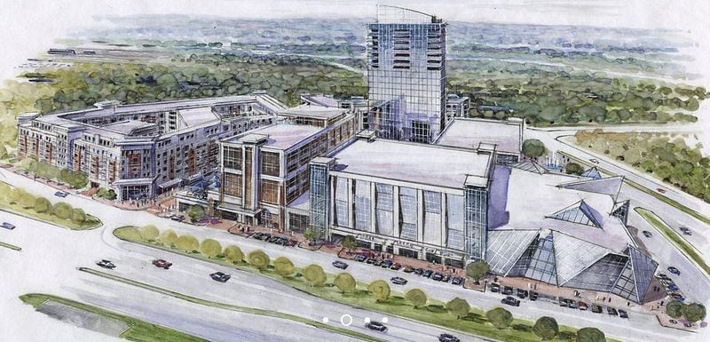 A massive mixed-use development near the Mall of Georgia was approved last week by the Gwinnett County Board of Commissioners. (Credit: Ivy Creek Partners LLC)