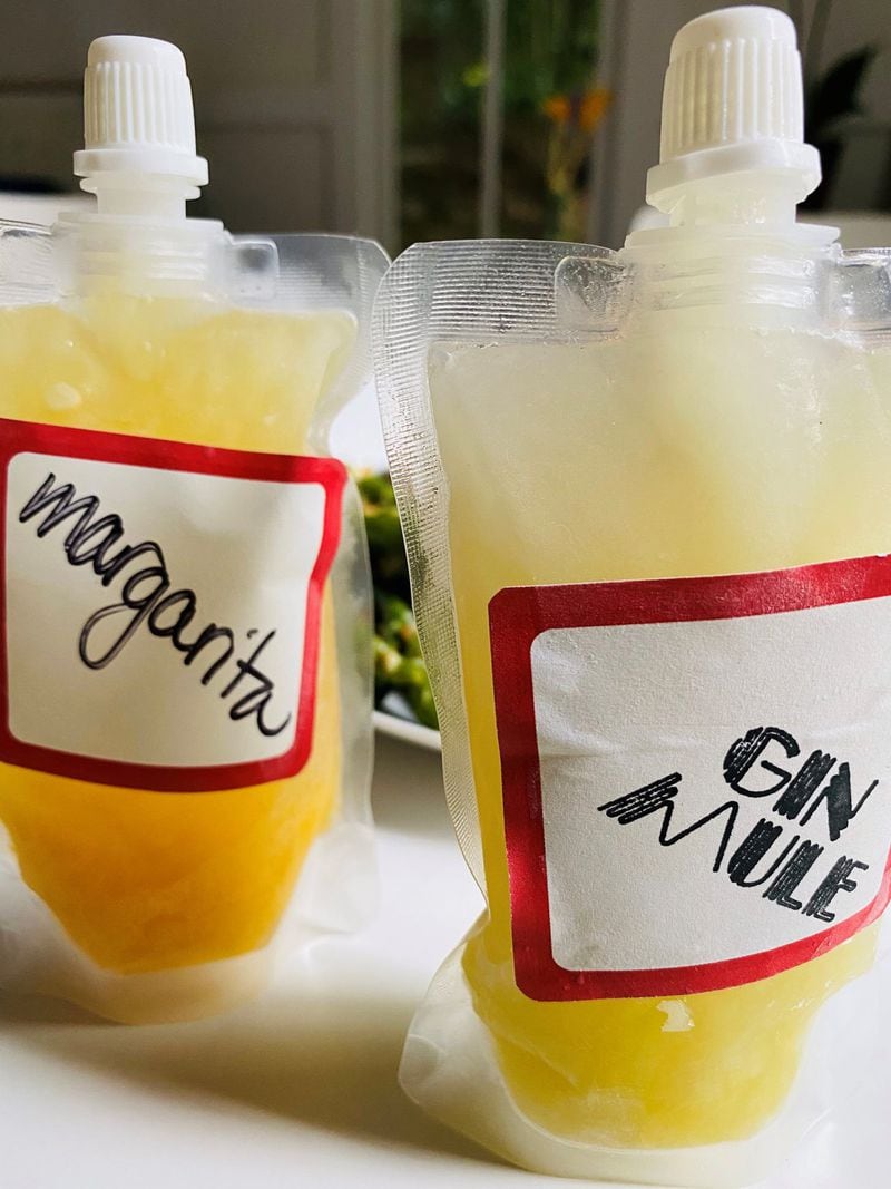 Wonderkid is offering margarita and gin mule “pouches.” CONTRIBUTED BY BOB TOWNSEND