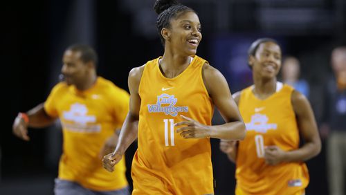 Diamond DeShields was named to Atlanta Journal-Constitution all-state teams in 2010, 2011 and 2012).