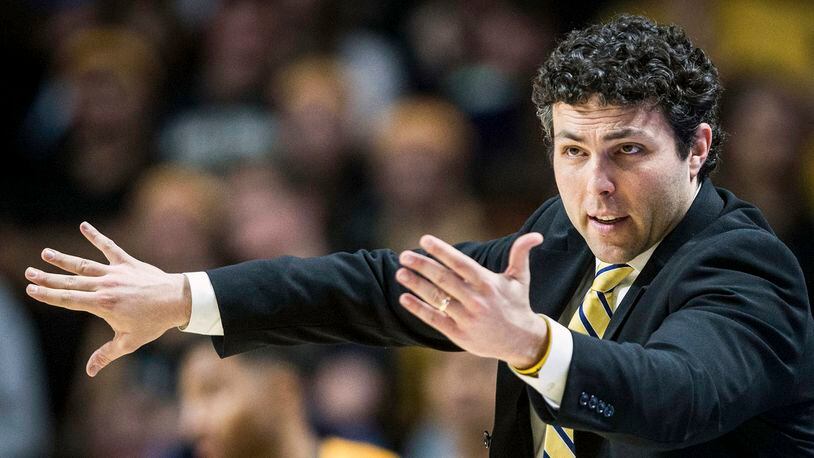 Josh Pastner is in his first season at Georgia Tech's basketball coach.