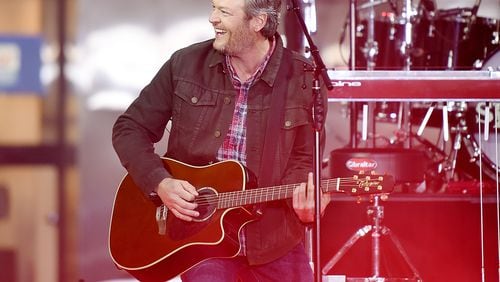 Blake Shelton performs during Today's Halloween Extravaganza 2017 at Rockefeller Plaza on October 31, 2017 in New York City. (Photo by Nicholas Hunt/Getty Images)
