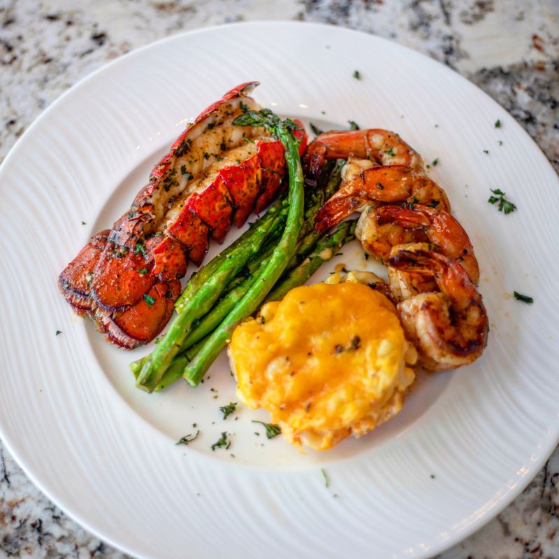 Lobster tail from Chef'd Up.