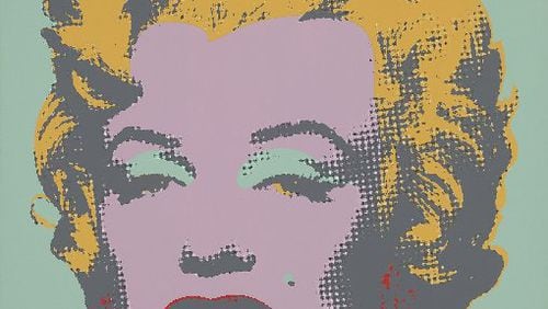 Andy Warhol's screenprint "Marilyn Monroe(Marilyn)" (1967) is part of the exhibit "In Living Color: Andy Warhol and Contemporary Printmaking from the Collections of Jordan D. Schnitzer and His Family Foundation, " opening March 1 at Savannah's Jepson Center for the Arts.