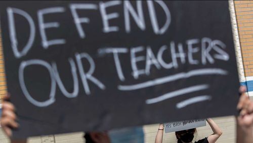 A new book says there is a political war on teachers, and the profession needs parental support more than ever. (Brian van der Brug/Los Angeles Times/TNS)