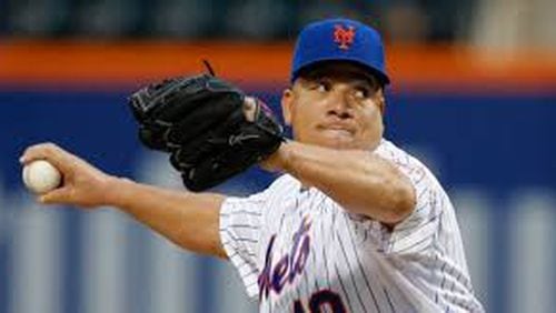 Bartolo Colon, who’ll be 44 in his 20th major league season in 2017, agreed to a one-year, $12.5 million deal with the Braves. (AP photo)