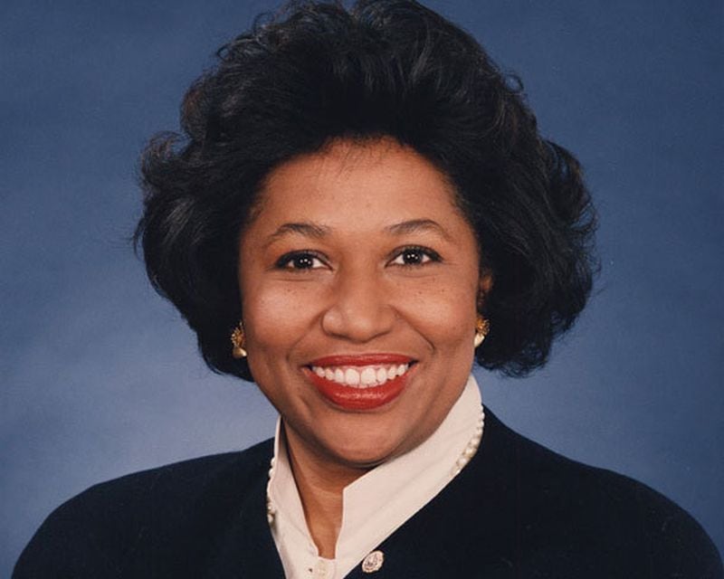 Carol Moseley Braun (D-IL) served as a U.S. senator from 1993-99. She is the first African-American woman elected to the U.S. Senate. (Senate Historical Office)