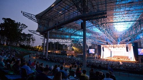 The 12,000 capacity Verizon Amphitheatre in Alpharetta opened in 2008 and is now known as Ameris Bank Amphitheatre. Photo: Chris Lee