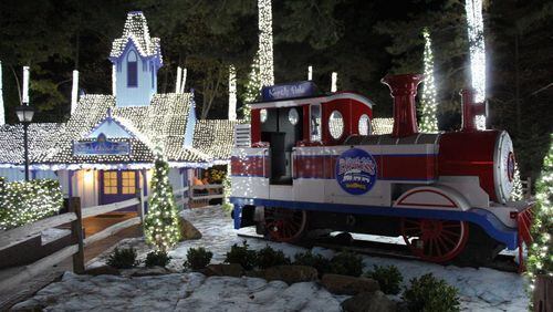 Six Flags Over Georgia will take families through the North Pole this winter during Holiday in the Park. CONTRIBUTED BY SIX FLAGS
