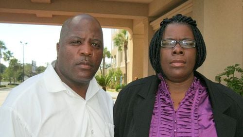 Kenneth and Jackie Johnson continue to insist that the January 2013 death of their son, Kendrick, was no accident. (October 2013 photo: Mark Niesse/mark.niesse@ajc.com)