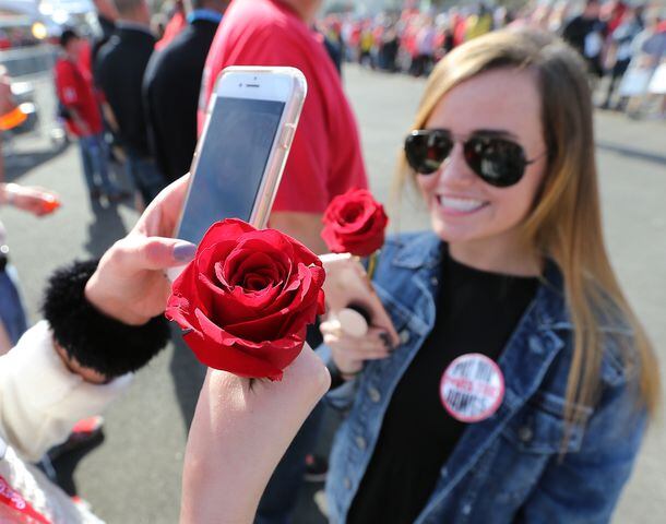 Photos: The scene at the Rose Bowl as Georgia plays Oklahoma