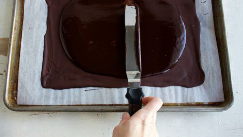 Make chocolate bark for your love for Valentine's Day. (Sarah Keiffer/For Food52)