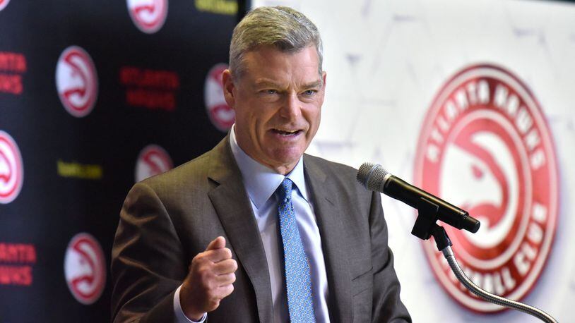 Atlanta Hawks principal owner Tony Ressler. HYOSUB SHIN / HSHIN@AJC.COM