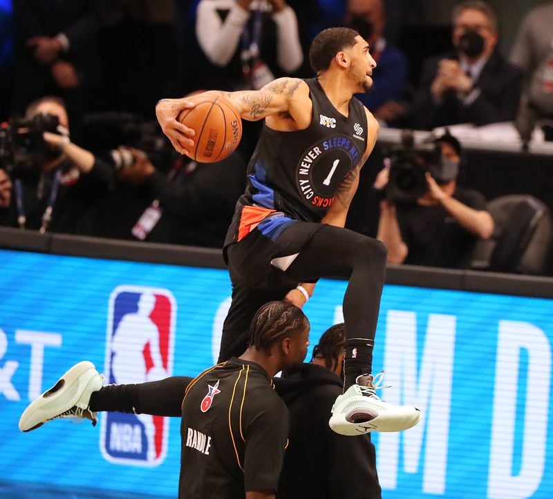 Knicks' Obi Toppin Didn't Feel 'Robbed' in Dunk Contest Loss to Anfernee  Simons, News, Scores, Highlights, Stats, and Rumors