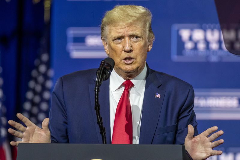 President Donald Trump has devoted a great deal of his attention to Georgia, slamming Gov. Brian Kemp and Secretary of State Brad Raffensperger over what he says were irregularities in the state's voting, even though allegations have proved, so far, to be unfounded. It's not certain, however, whether Trump will campaign in the state for Republican U.S. Sens. Kelly Loeffler and David Perdue in advance of the Jan. 5 runoffs. (Alyssa Pointer / Alyssa.Pointer@ajc.com)