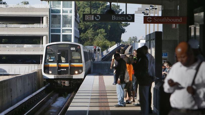 MARTA ridership - as well as the demand for parking - has surged since the I-85 bridge collapse.