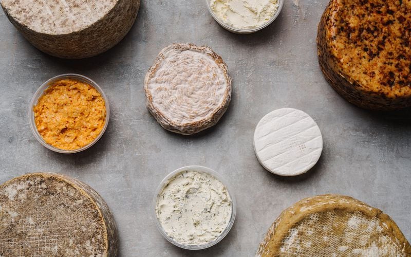 Sweet Grass Dairy produces six core cheeses: pimento cheese, Thomasville Tomme, Asher Blue, Green Hill, Griffin and Lil’ Moo. CONTRIBUTED BY SWEET GRASS DAIRY