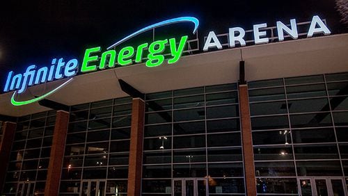 Gwinnett commissioners recently approved a $73 million contract for expansion and renovation of the Infinite Energy Center. Courtesy Infinite Energy Center