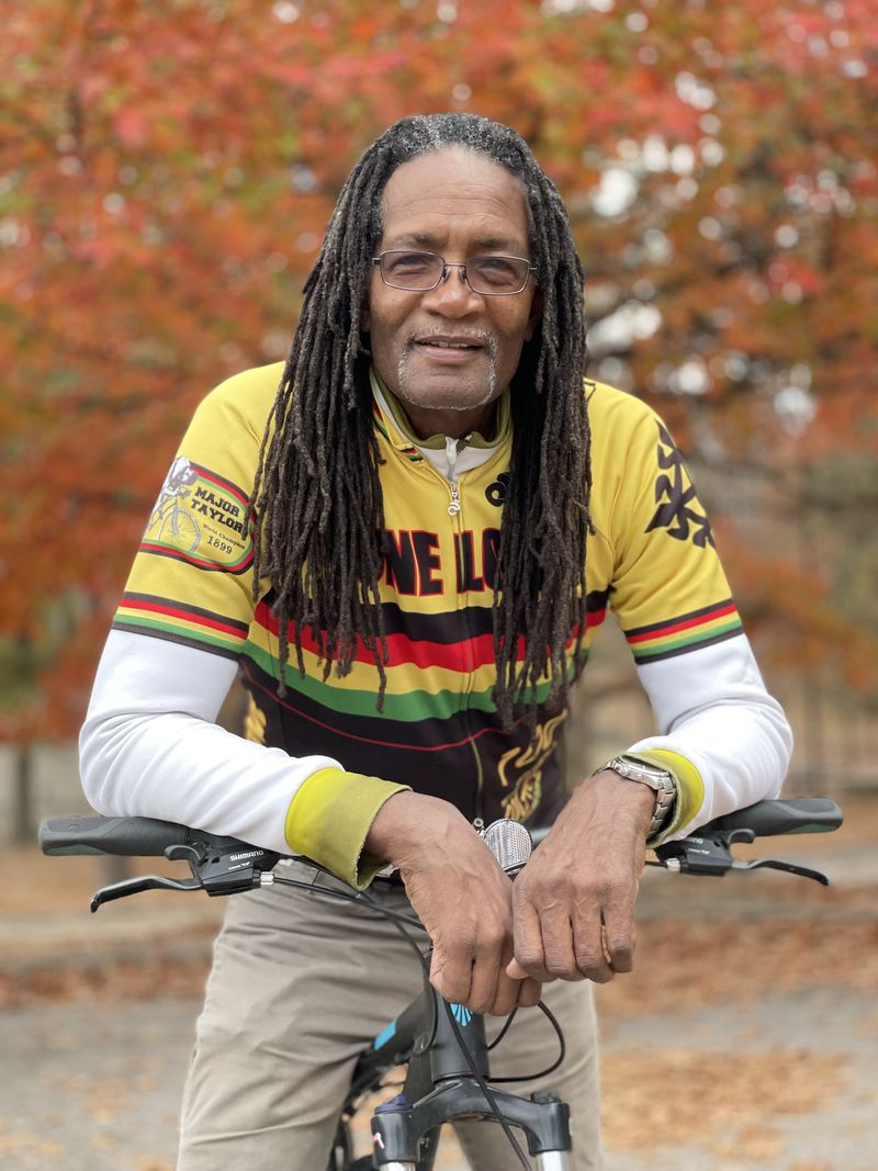 James Tyler’s favorite in-town riding spots include Lionel Hampton-Beecher Hills Park, which is rich in plant and animal life.