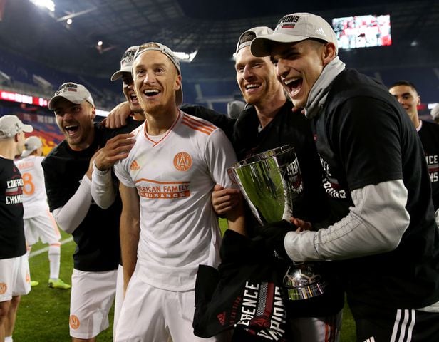 Photos: Atlanta United celebrates conference title, seeks more