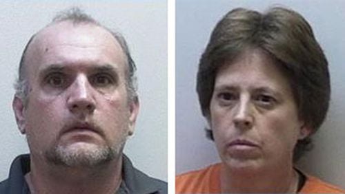 Richard and Cheryl Burton (Habersham County Jail)