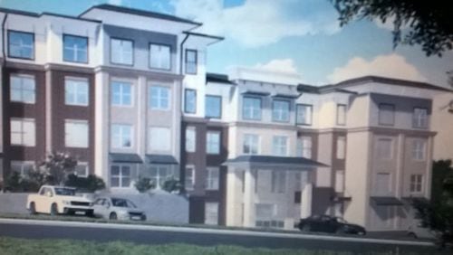 A four-story building of 65 rental apartments will be built in Smyrna for senior citizens, ages 62 and above. (Courtesy of Smyrna and Prestwick Land Holdings)