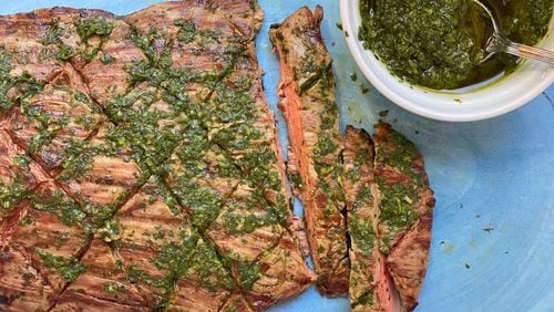 Chimichurri, a simple summer sauce, makes your dinner simply delicious. CONTRIBUTED BY KELLIE HYNES