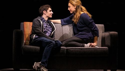 Ben Levi Ross plays a high school senior thrust into the spotlight by a lie that takes over his life in "Dear Evan Hansen." The musical opens Tuesday, April 23, at the Fox Theatre. CONTRIBUTED/MATTHEW MURPHY