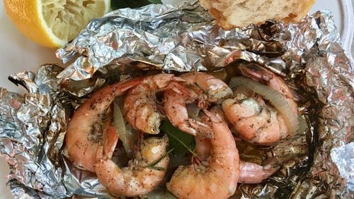 Aluminum foil packets take much of the fat, and the fuss, out of cooking. PHOTO CREDIT: Kellie Hynes