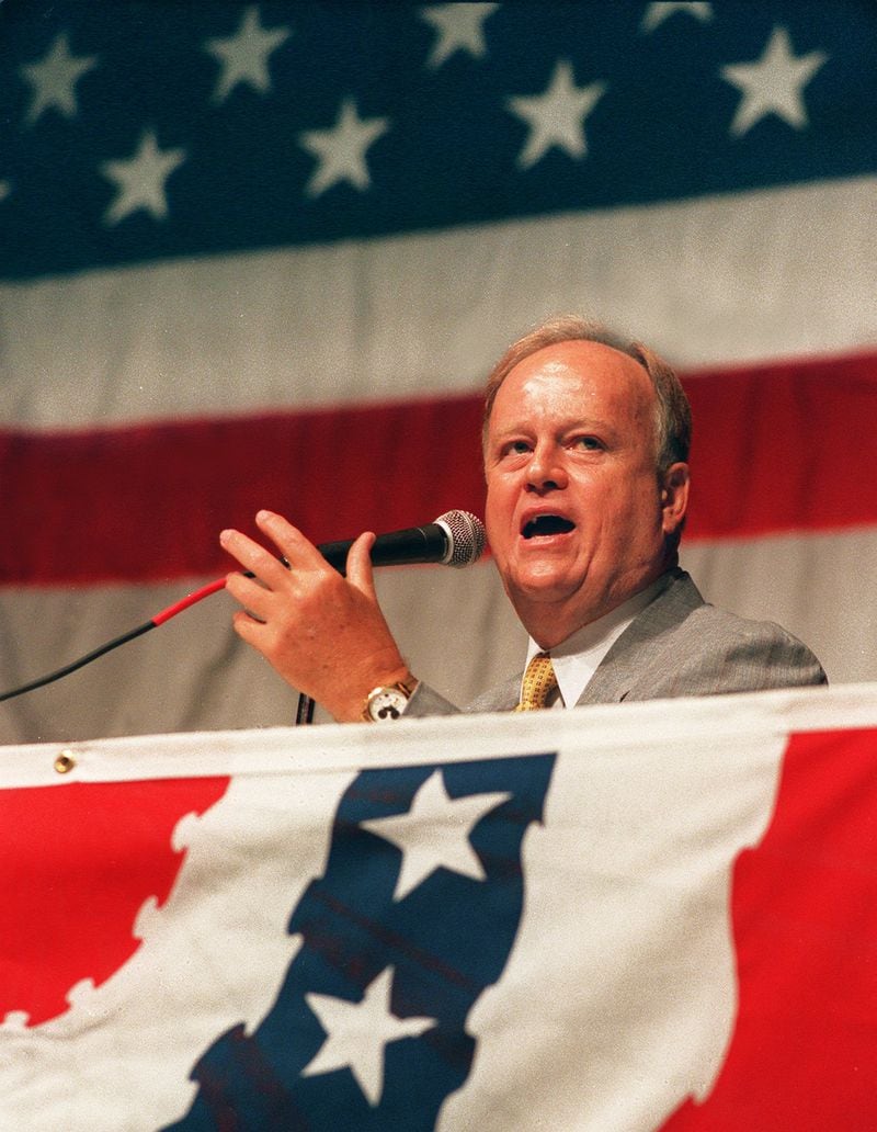 Max Cleland, a former U.S. senator from Georgia, also headed the American Battle Monuments Commission, which oversees the 24 cemeteries and other markers that honor Americans who fell on foreign soil during wartime. AJC/1998