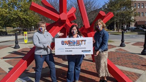 Explore Gwinnett has awarded the Suwanee Public Arts Commission a $10,000 Gwinnett Creativity Fund project grant. (Courtesy City of Suwanee)