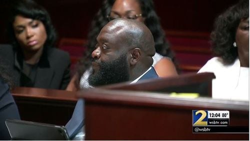 Rapper Rick Ross, whose real name is William Roberts, was in court Wednesday. (Credit Channel 2 Action News)