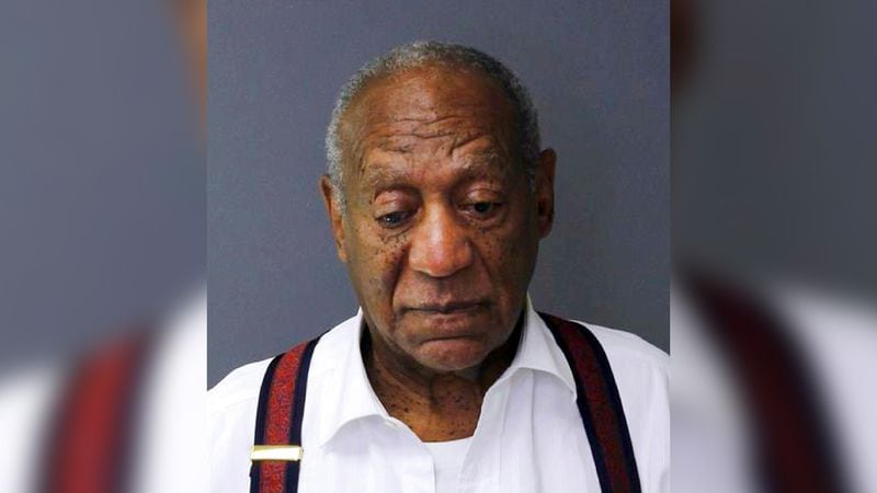 This image provided by the Montgomery County Correctional Facility shows Bill Cosby on Tuesday, Sept. 25, 2018, after he was sentenced to three-to 10-years for sexual assault. (Montgomery County Correctional Facility via AP)