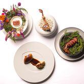 A suite of four squab dishes at Atlas makes use of the whole bird. Courtesy of Atlas