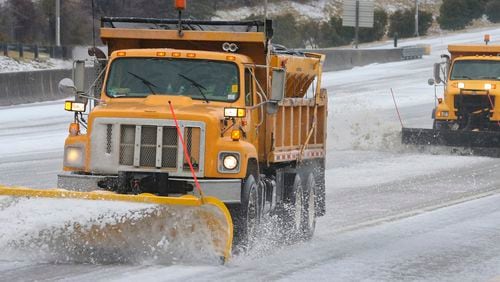 Atlanta spent more than $123,000 on salt and sand materials to treat roads during the Jan. 28 winter storm.