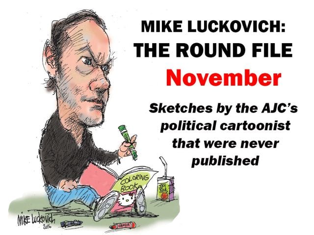 Luckovich round file Nov 3