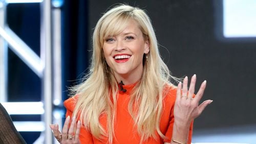 Executive producer/actress Reese Witherspoon of the series 'Big Little Lies' speaks onstage during the HBO portion of the 2017 Winter Television Critics Association Press Tour at the Langham Hotel on January 14, 2017 in Pasadena, California.