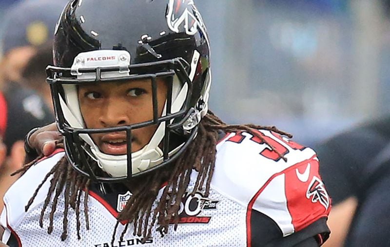 2015, Round 2, Pick 42: Jalen Collins, defensive back, appeared in 16 games his rookie season, making 17 solo tackles. What happened next? Collins was suspended for the first four games in 2016 for using performance enhancing drugs. He had 32 tackles and 2 interceptions in 8 games.