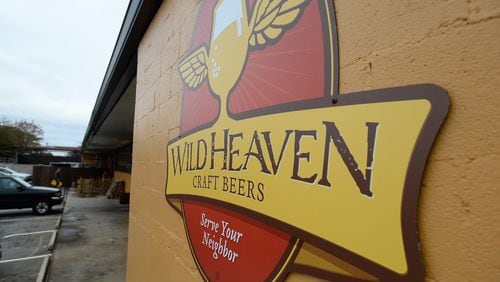 Wild Heaven Brewery co-owners Nick Purdy and brewmaster Eric Johnson produce craft beers.