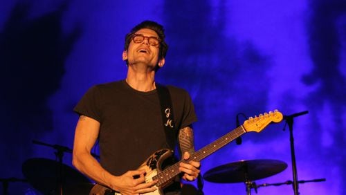 Sept 19, 2014 - ATLANTA - Guitar virtuoso, singer/songwriter John Mayer performing Day 1 of Music Midtown at Piedmont Park on Friday.(Akili-Casundria Ramsess/Special to the AJC) John Mayer brought his guitar wizardry to one of the main stages Friday night. Photo: Akili-Casundria Ramsess/AJC
