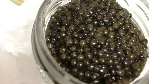 Black sturgeon caviar. / (Evan S. Benn/Miami Herald/TNS)