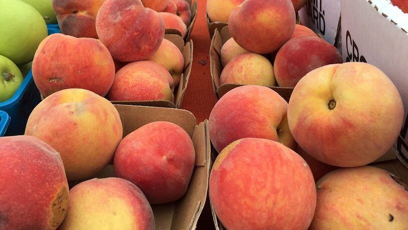 Georgia peaches need cold spells to thrive. They have suffered from several warm winters. (AJC archive photo)