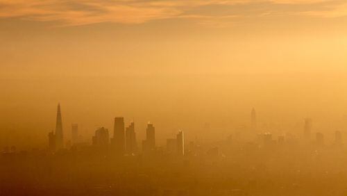 What does a Code Orange air quality mean?